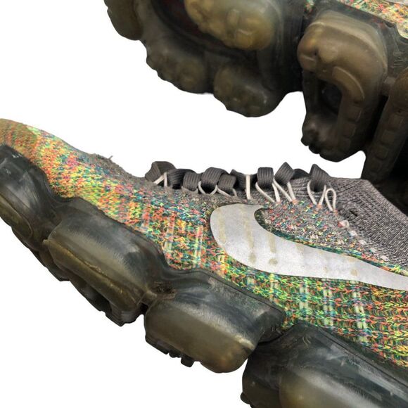 Nike Air VaporMax Grey Multi-Color Size 8.5 - Picture 8 of 16